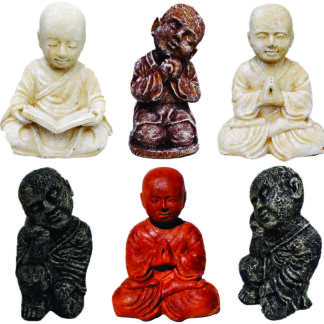 Estátua Monge Lotus