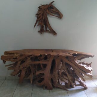 Aparador de Raiz de Madeira  Importado de Bali A80xL190x P47